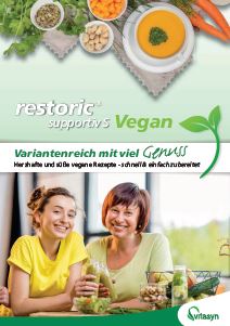 Rezeptbroschüre restoric supportiv S Vegan